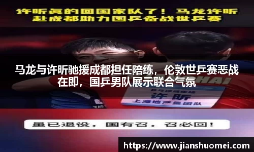 马龙与许昕驰援成都担任陪练，伦敦世乒赛恶战在即，国乒男队展示联合气氛